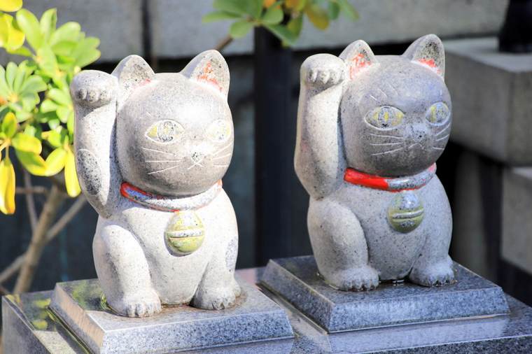 今戸神社の招き猫