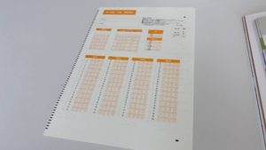 ねこ検定解答用紙