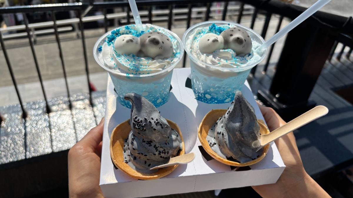 新江ノ島水族館のアザラシスイーツ